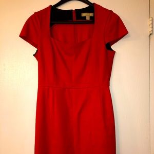 Banana Republic Red Dress. Size 10 petite.